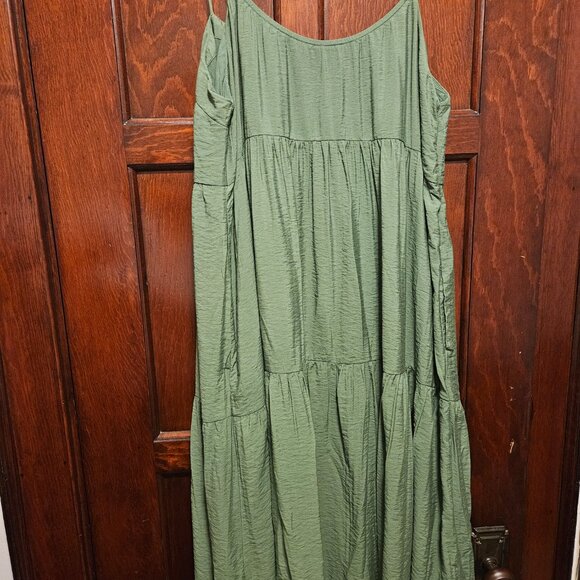 Abercrombie Tiered Midi Dress - Picture 4 of 5
